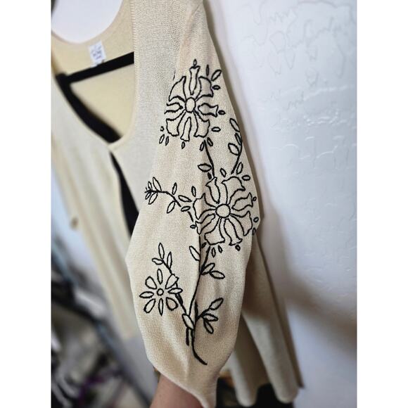 Vintage Beauty by Emme Cardigan size 2x set with In Studio Skirt Size 2x - Picture 3 of 8